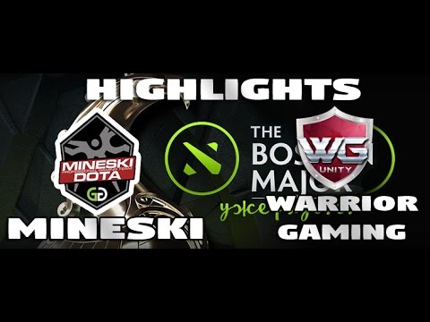 Mineski vs Warrior Gaming Game 1- Boston Major SEA Qualifier - Dota 2 Highlights