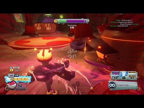 Fastest Cozmic Brainz Combo | Plants VS Zombies Garden Warfare 2