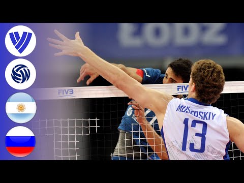 Argentina vs. Russia - Full Match | Men's Volleyball World League 2016
