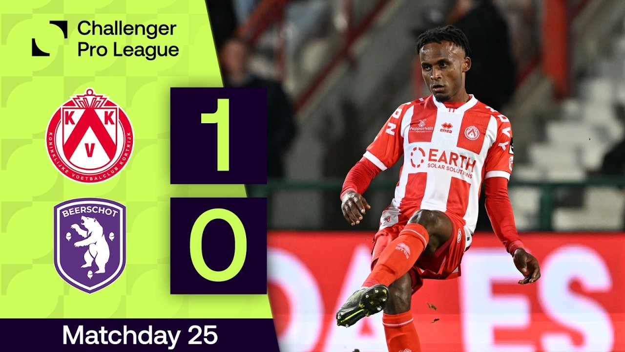 KV Kortrijk vs K. Beerschot V.A. Highlights