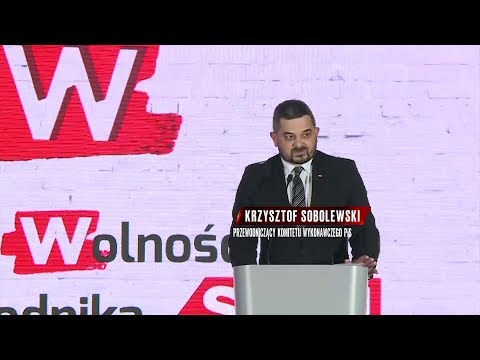 Człowiek Wolności 2019. List Jarosława Kaczyńskiego odczytuje Krzysztof Sobolewski