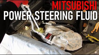 Power Steering Fluid Change 2007 - 2015 Mitsubishi Lancer/ Proton Inspira