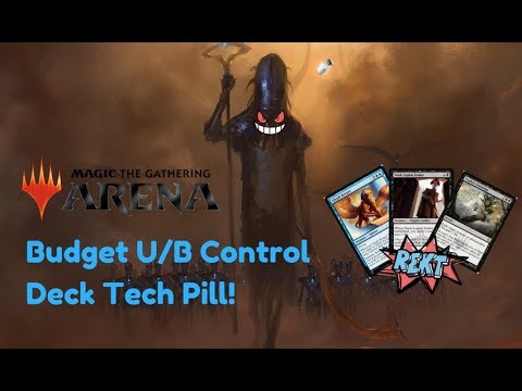 MTG ARENA PILL! - Budget U/B Control Deck Tech feat THE SCARAB GOD (1x T.T)