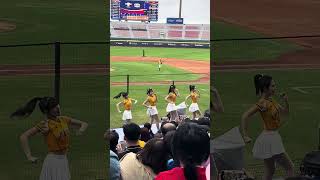 【Passion Sisters】#瑄 #衣宸 #芊芊 #儀諪 ドミニカVS中信兄弟@桃園棒球場 20241110 #台湾チア #cheerdance #cheerleading