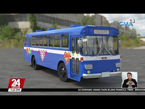 Iconic "love bus," biyaheng Makati; electric at solar-powered na 24 Oras
