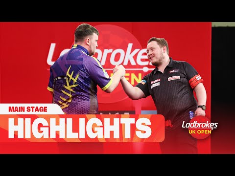 FIFTH ROUND ✅ Day Two Main Stage Afternoon Highlights | 2024 Ladbrokes UK Open