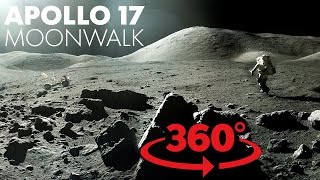 Cool VR walk on the moon with NASA