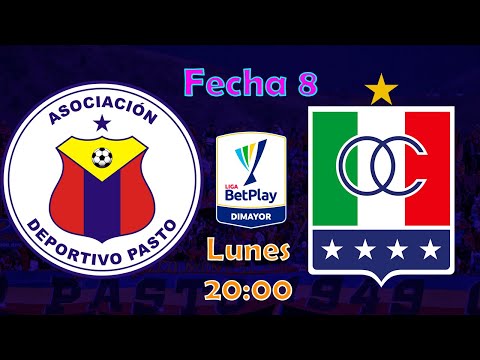 Deportivo Pasto VS One Caldas - Fecha 8 - Liga Betplay2022 - Simulación