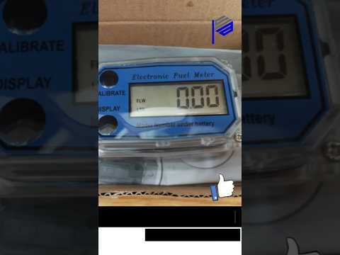 Digital Diesel Fuel Flow Meter #shorts