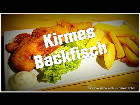 Backfisch im Bierteig - Wie von der Kirmes! Sau lecker!