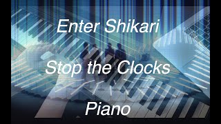 Enter Shikari - Stop the Clocks (Piano Cover) + SHEET MUSIC Enter Shikari - Stop the Clocks (Piano Cover) + SHEET MUSIC