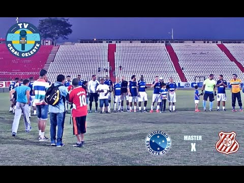 BASTIDORES CRUZEIRO MASTER X DEMOCRATA - JOGO FESTIVO