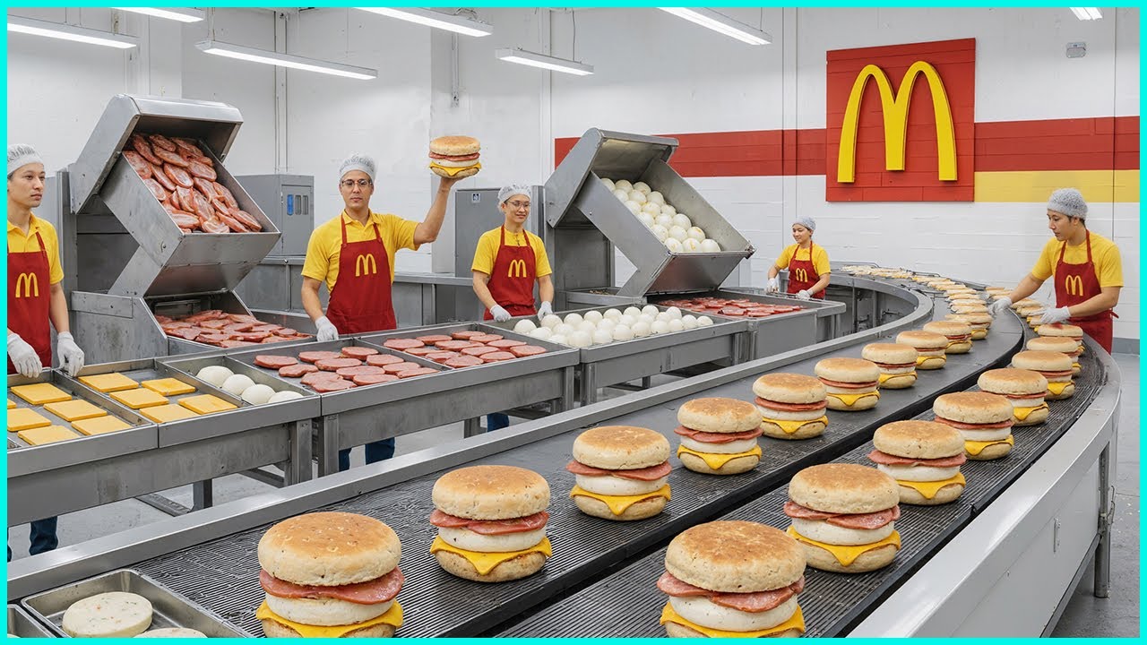 How Egg McMuffins Are Made: Inside McDonald’s Breakfast Supply Chain