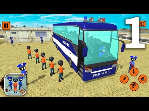 Real Stickman Prison Transport Gameplay Walkthrough (Android, iOS) - Part 1