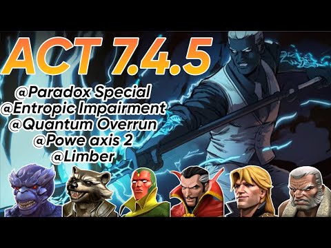 MCOC: Book 2-Act 7.4.5|Paradox Special|Mister Negative Boss| #mcoc #marvel #Roadto1kSubscribers