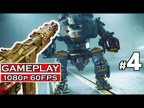 WOLFENSTEIN YOUNGBLOOD Skyscraper Boss Fight Gameplay Walkthrough Part 4 [1080p 60FPS]