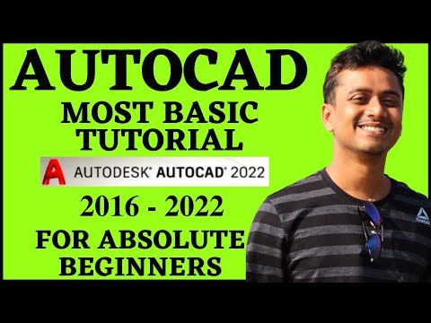 Autodesk AutoCAD 2016 to AutoCAD 2022 | AutoCAD Tutorial (2D) for Beginners [Complete] | (Part-1)