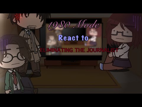 1980 Mode react to ELIMINATING THE JOURNALIST || Yandere Simulator
