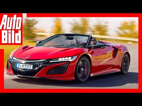 Honda NSX Roadster - Supersportler auch als Roadster