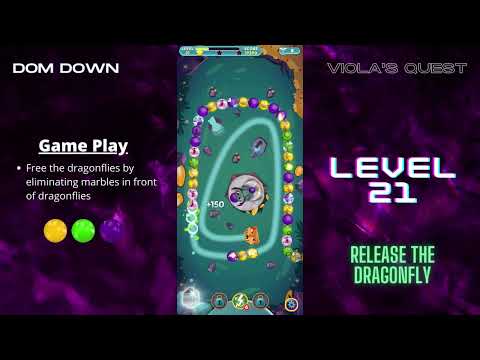 Viola's Quest 🟣🟠🔴 / Level 21 / Dom Down