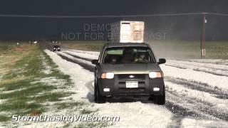 preview picture of video '6/17/2013 Morgan County, CO Insane Hailstorm'