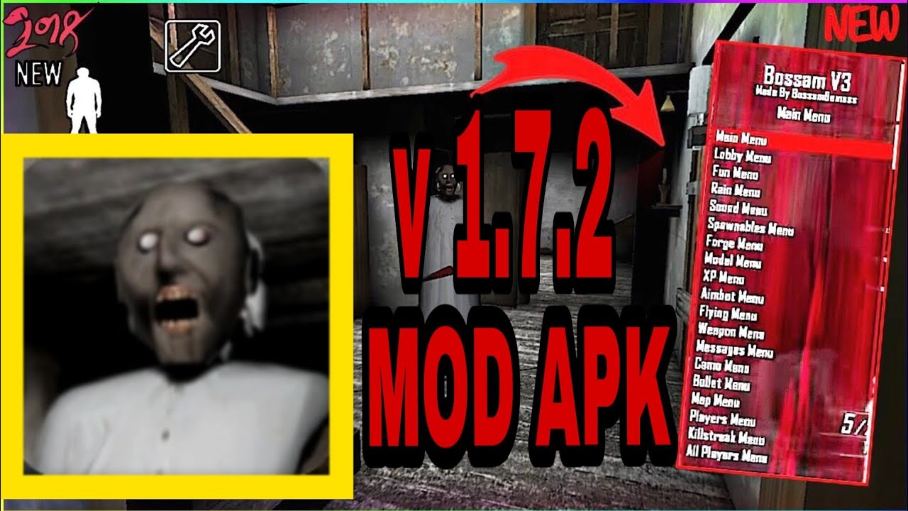 GRANNY v 1.7.2 MOD APK DOWNLOAD FOR ANDROİD HACK & CHEATS