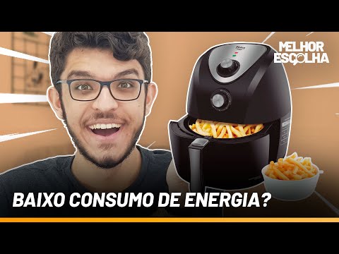 FRITADEIRA AIR FRYER PHILCO AIR FRY SAÚDE: BAIXO CONSUMO DE ENERGIA? | Vinicius Codes