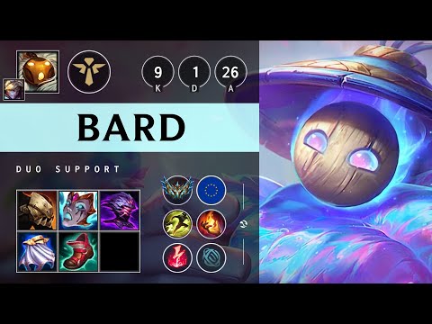 Bard Support vs Lulu - EUW Challenger Patch 25.13