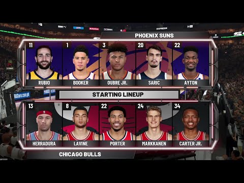 CHI Bulls vs PNX Suns | NBA 2K20 My Career Ep.82 Game 73 | 04.05.20