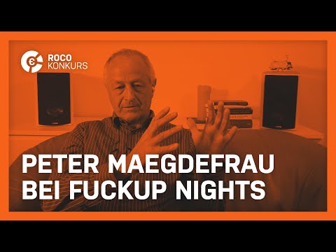 Ehemaliger Eigentümer von ROCO bei Fuckup Nights Salzburg – Peter Maegdefrau und seine Geschichte