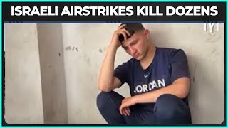 Israeli Airstrikes Across Central Gaza Kill DOZENS