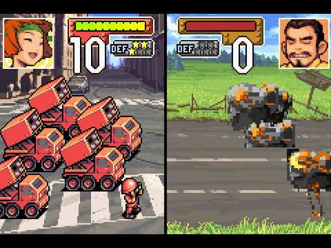 Advance Wars (GBA) Campaign [Part 11] - Mighty Kanbei! Mission 10, Sami vs. Kanbei