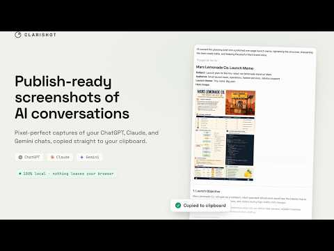Item video thumbnail