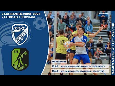 Wit-Blauw/Green Organics 2 vs. Drachten 2 (live)