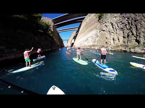 Corinth canal SUP race  2018