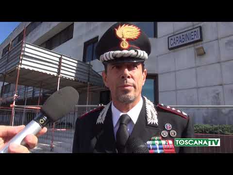 2018-09-25 PISTOIA - NUOVO COMANDANTE CC, MASSIMO IMPEGNO SU SICUREZZA