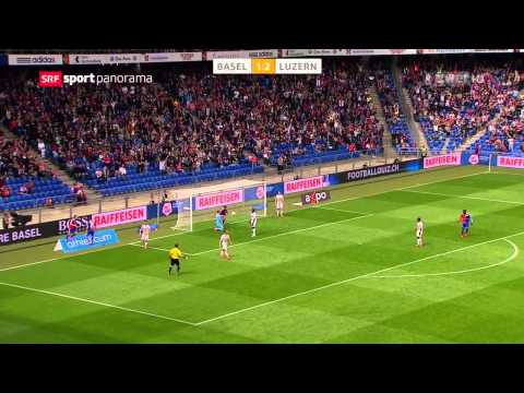 2014/15: 29. Runde - FC Basel vs FC Luzern 1:2 (1:2)