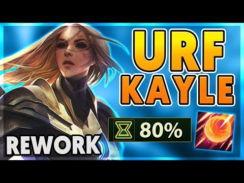*KAYLE REWORK* THE ONLY KAYLE URF VIDEO ON YOUTUBE (2,091 AP) - BunnyFuFuu
