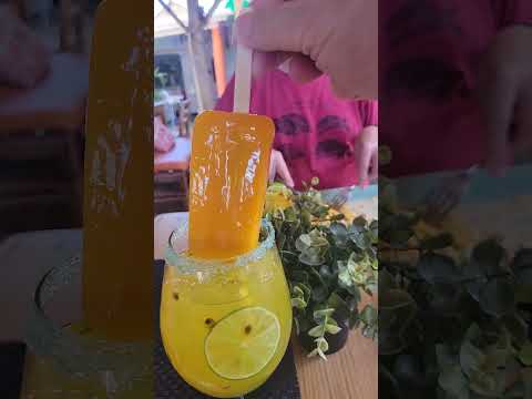 Bonus drink at Rincon Soleado, Punta Popy, Las Terrenas