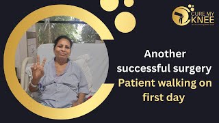 Successful Knee Replacement Surgery by Dr. DK Das @CureMyKnee @tipsofficial