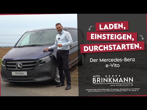 Der Mercedes-Benz eVito zeigt vollelektrische Power. ⚡🚐
