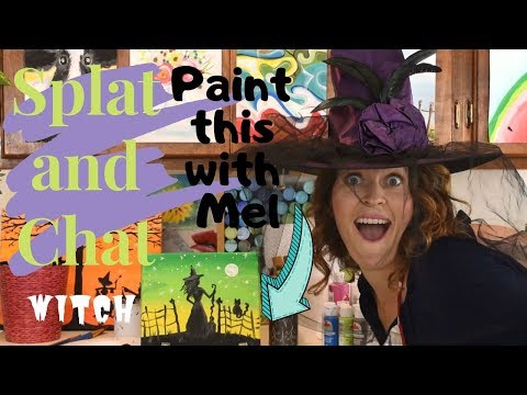 Witch - Painted with Simple Shapes