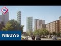 Leidenaren protesteren tegen hoge woontorens - OMROEP WEST