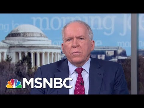 Fmr. CIA John Brennan: Russia Could Have Something On President Donald Trump | Morning Joe | MSNBC
