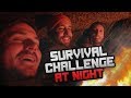 OVERNIGHT IN THE FOREST FREEZING 24 HOUR CHALLENGE