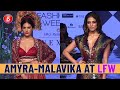 Amyra Dastur Malavika Mohanan S Bold Yet Chic Showstopper Act At Lakme Fashion Week