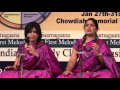 2016 Carnatic Vocal Duet By Priya Sisters