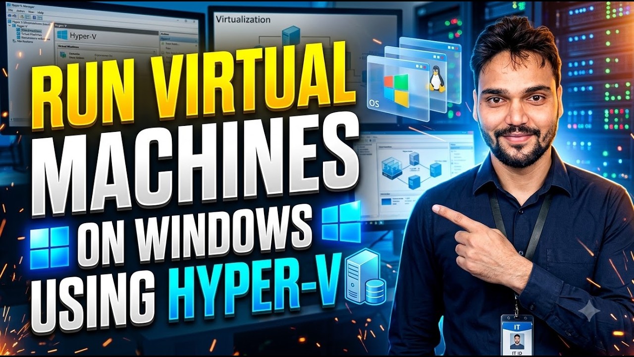 Sådan opretter du Hyper-V i Windows 🔥 | Opsætningsvejledning til virtuel maskine
