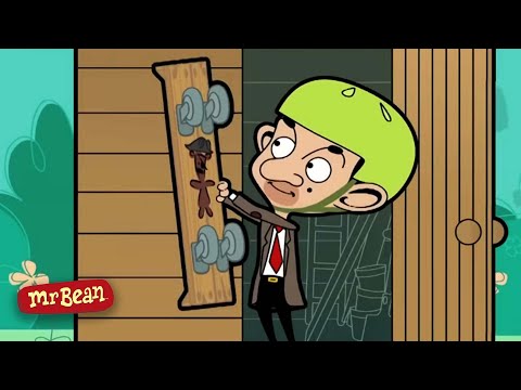 Mr Bean Builds His Own Skateboard | Mr Bean Animated Season 3 | Funny Clips | Mr Bean