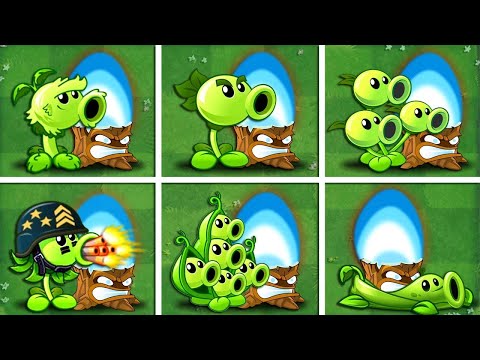 All PEA & Other Plants vs 99 Frozen Pharaoh Zombie - Who Will Win? - Pvz 2 Challenge
